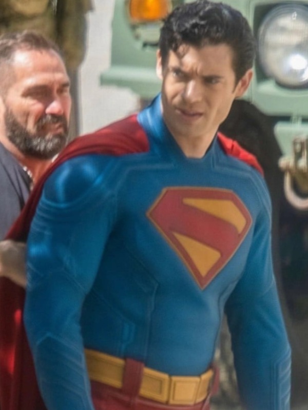 David Corenswet Superman 2025 Costume Jacket Jacket Hub