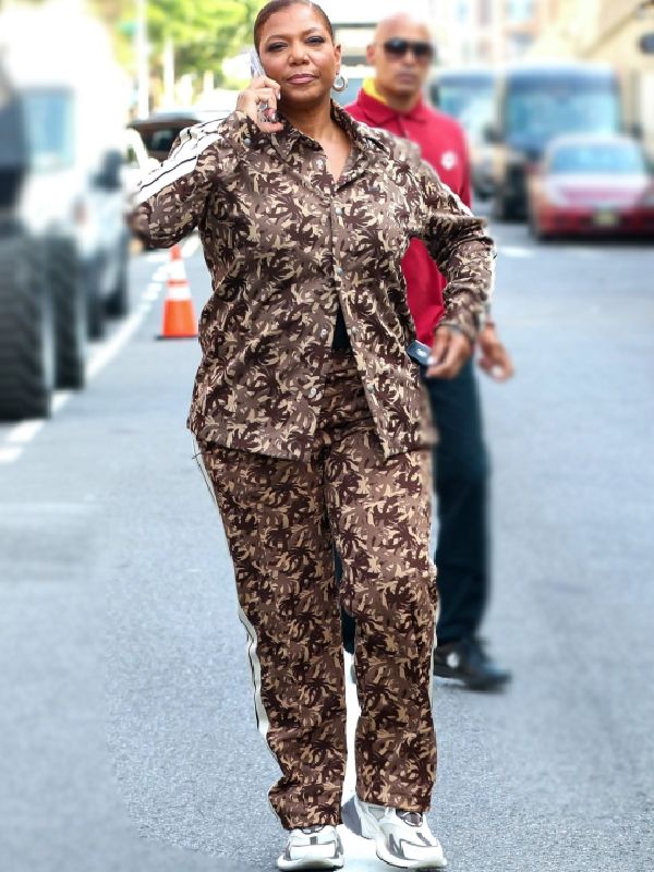 ✨ラトルトラップ JUST PLAY カモフラ ジャガード 上下 セットアップ✨ The Equalizer Queen Latifah Palms Camo Tracksuit - Jacket Hub