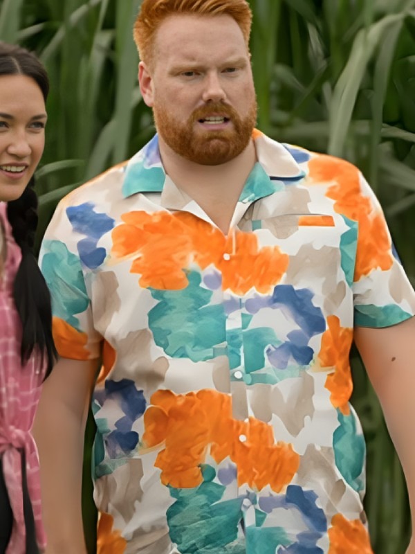 The Mole Season 2 Michael O’Brien Short-Sleeves Resort Shirt The Mole S02 Michael O’Brien Resort Shirt