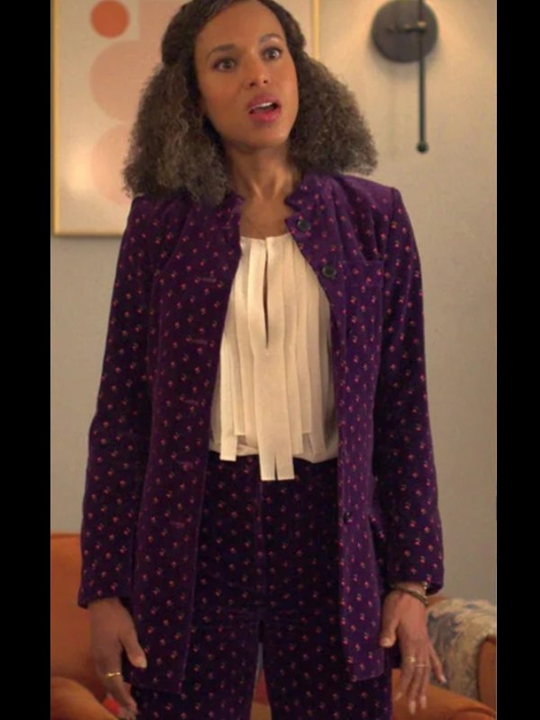 UnPrisoned S02 Kerry Washington Purple Suit