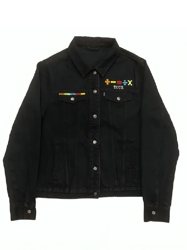Ed Sheeran エドシーラン　デニムジャケット L +-=÷×Tour Ed Sheeran Tour Denim Jacket - Jacket Hub
