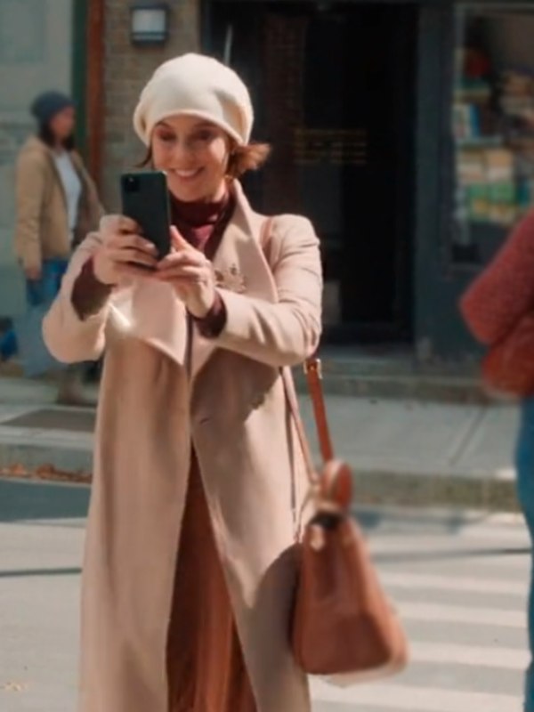 Falling Together 2024 Ashley Williams Beige Trench Coat