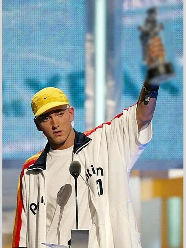 Eminem PnB Nation White Jacket | Jacket Hub