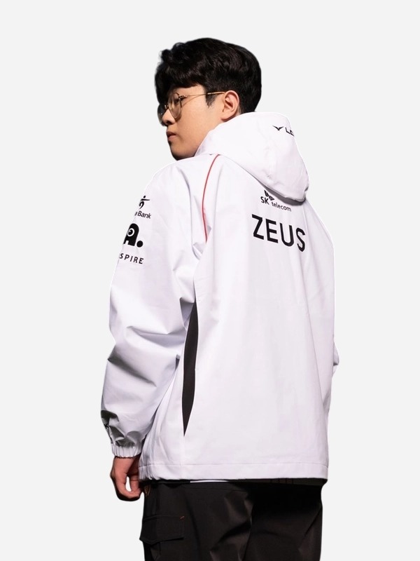 T1 Worlds Jacket 2024 in White Jacket Hub