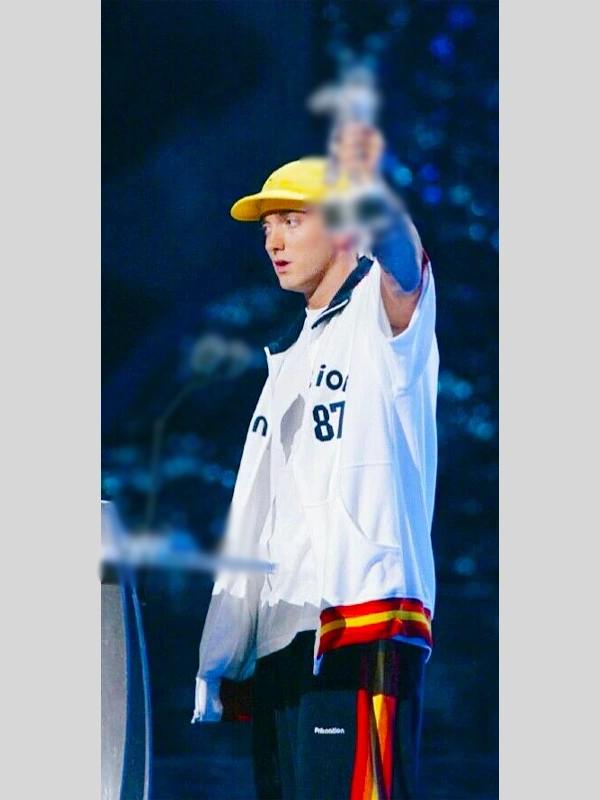 Eminem PnB Nation White Jacket | Jacket Hub
