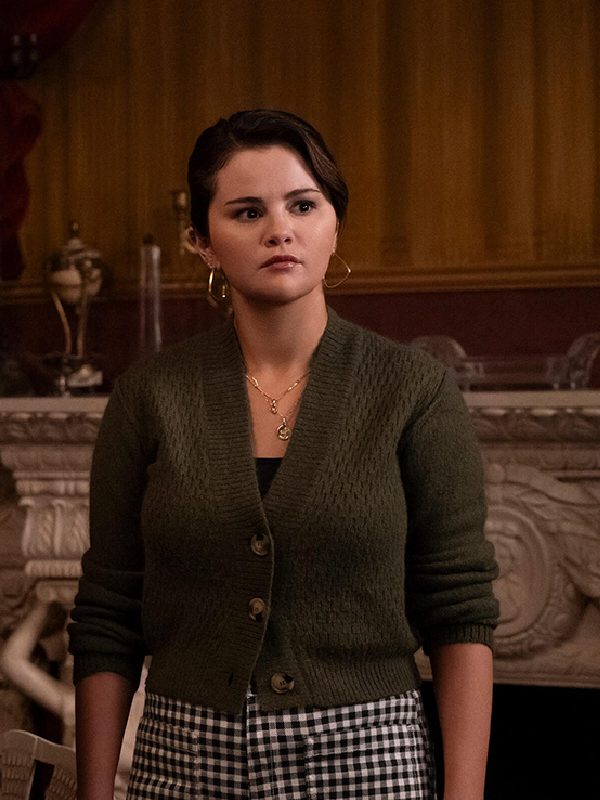 Only Murders in the Building S04 Selena Gomez Green Cardigan