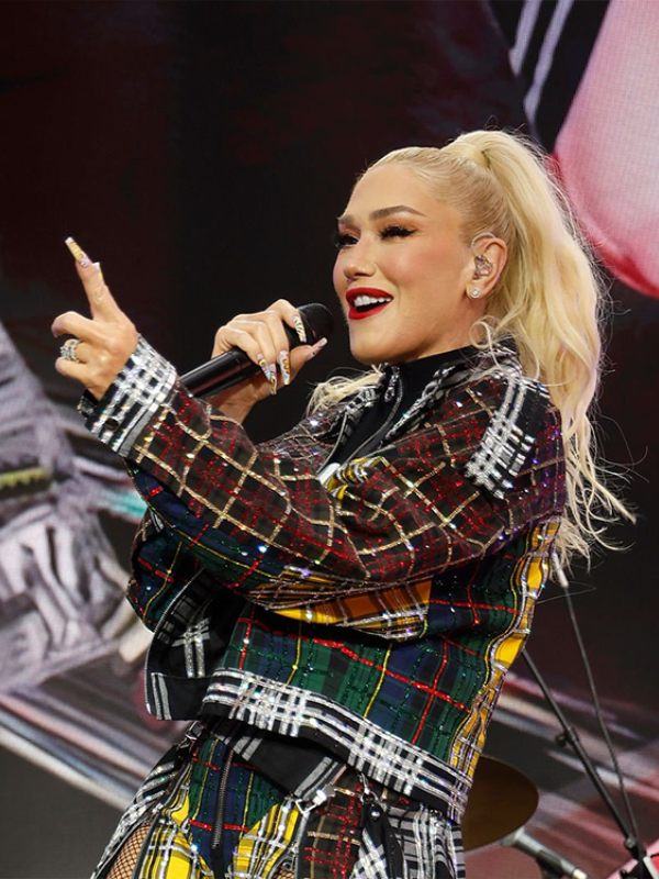 Times Square Gwen Stefani Cropped Jacket Jacket Hub