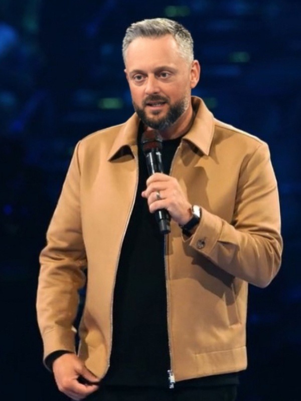 Your Friend, Nate Bargatze Brown Jacket - Jacket Hub