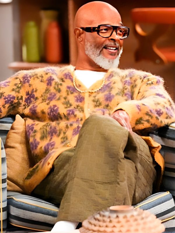 Poppas House 2025 Damon Wayans Floral Cardigan - Jacket Hub