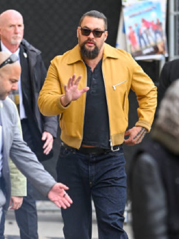 Jason Momoa LA Brown Jacket - Jacket Hub