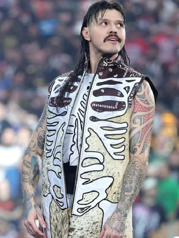 Dominik Mysterio WrestleMania 41 Zipper Coat - Jacket Hub