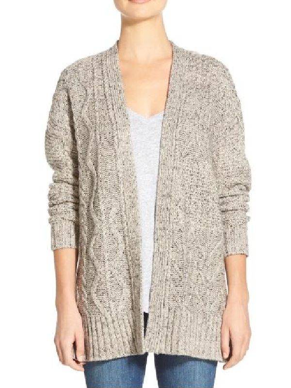 Sullivans Crossing S03 Andrea Menard Grey Cardigan
