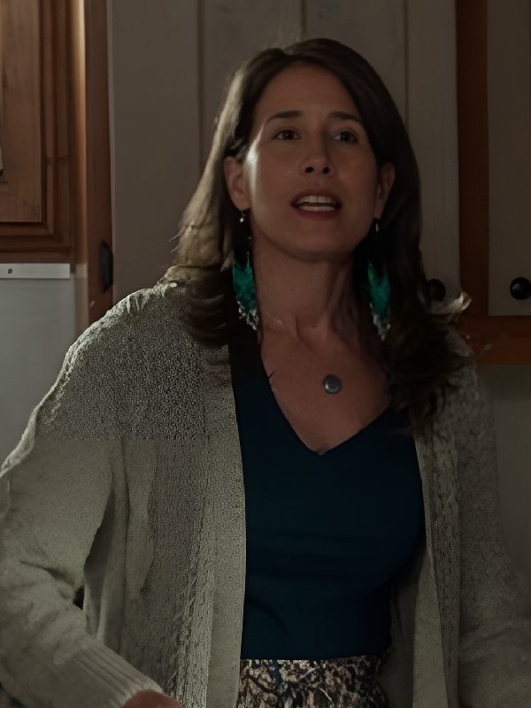 Sullivans Crossing S03 Andrea Menard Grey Cardigan