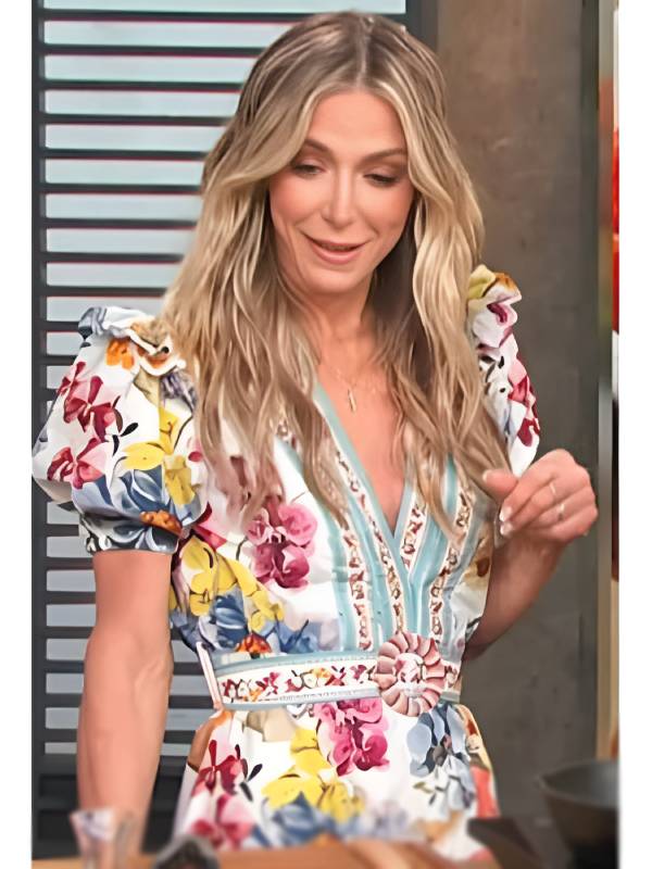 Access Hollywood Debbie Matenopoulos Floral Print Mini Dress