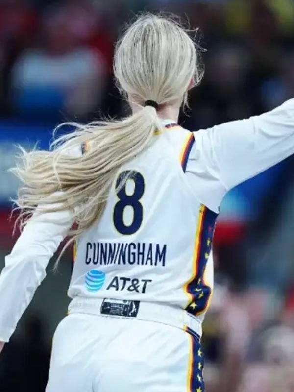 Sophie Cunningham Indiana Fever White Jersey