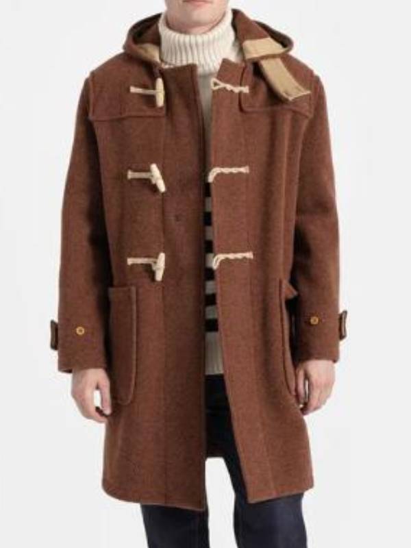 Art Detectives 2025 Stephen Moyer Duffle Coat Duffle Coat Rust