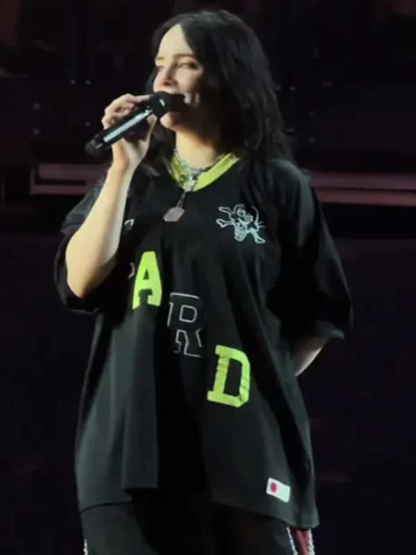 Billie Eilish Dublin Hit Me Hard And Soft Tour Jersey