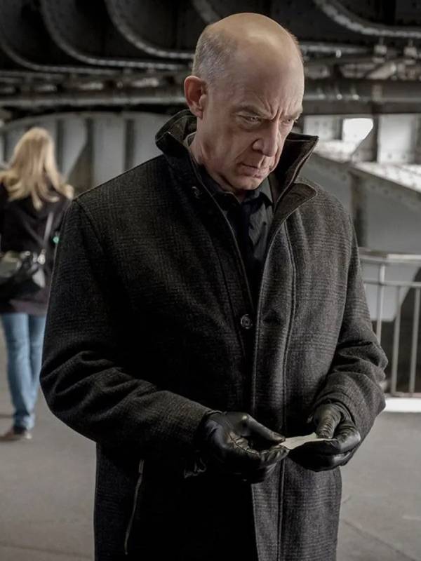 Counterpart Howard Silk Black Wool Coat - Jacket Hub