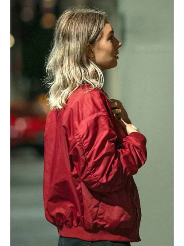 Night Always Comes Vanessa Kirby Bomber Jacket