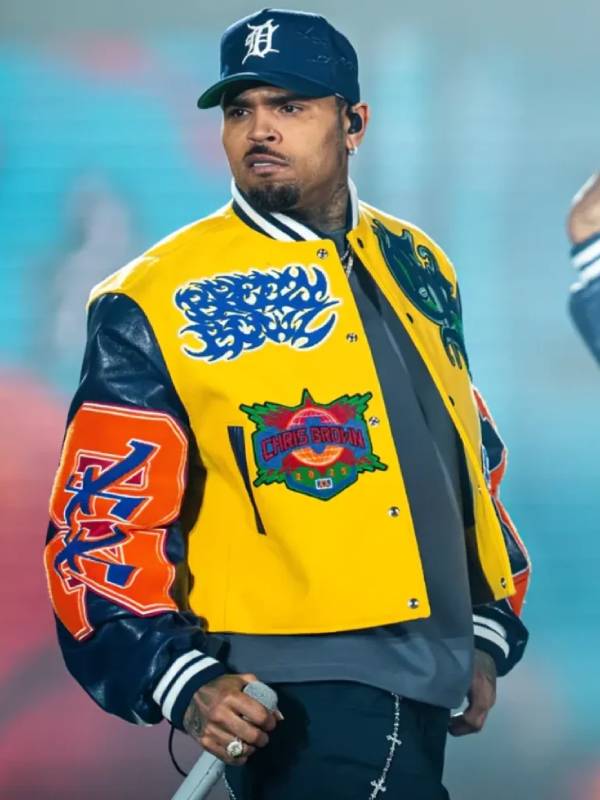 Chris Brown Breezy Bowl XX Tour Jacket - Jacket Hub