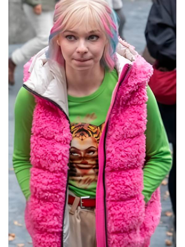 Wednesday Emma Myers Green Graphic Shirt - Jacket Hub