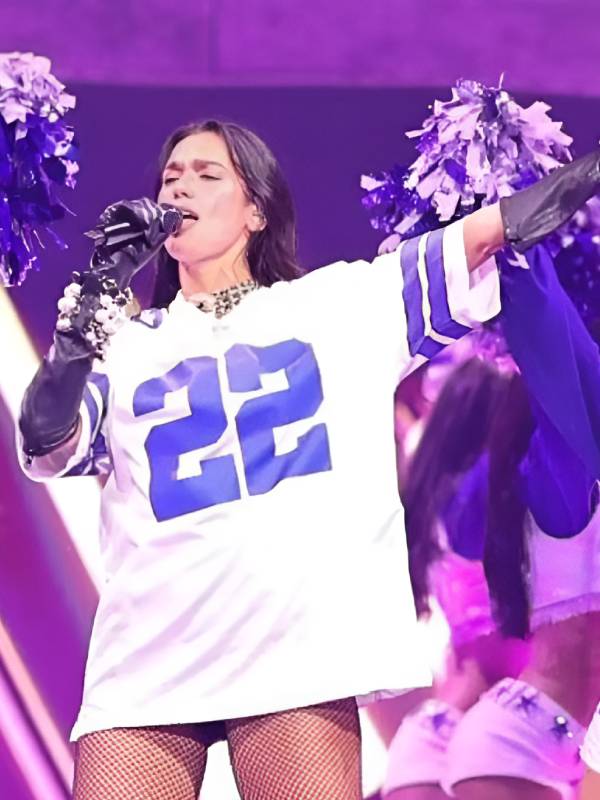 Dua Lipa Radical Optimism Tour White Jersey - Jacket Hub