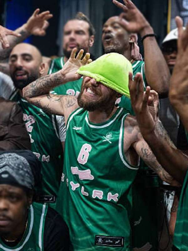 The League Game 2025 Justin Bieber Green Jersey