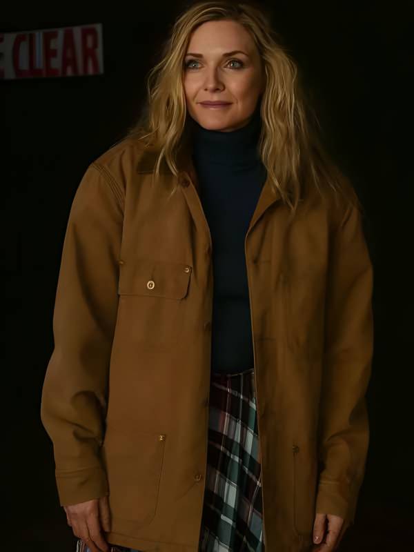 Michelle Pfeiffer Oh What Fun Brown Jacket