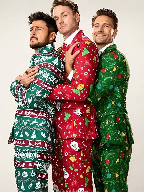 Three Wisest Men Christmas Suits | Men Ugly Christmas Suits
