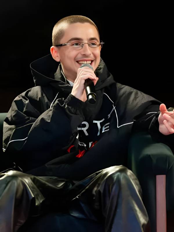 MARTY SUPREME ナイロンジャケット L ブラック Timothee Chalamet Marty Supreme Black Jacket - Jacket Hub