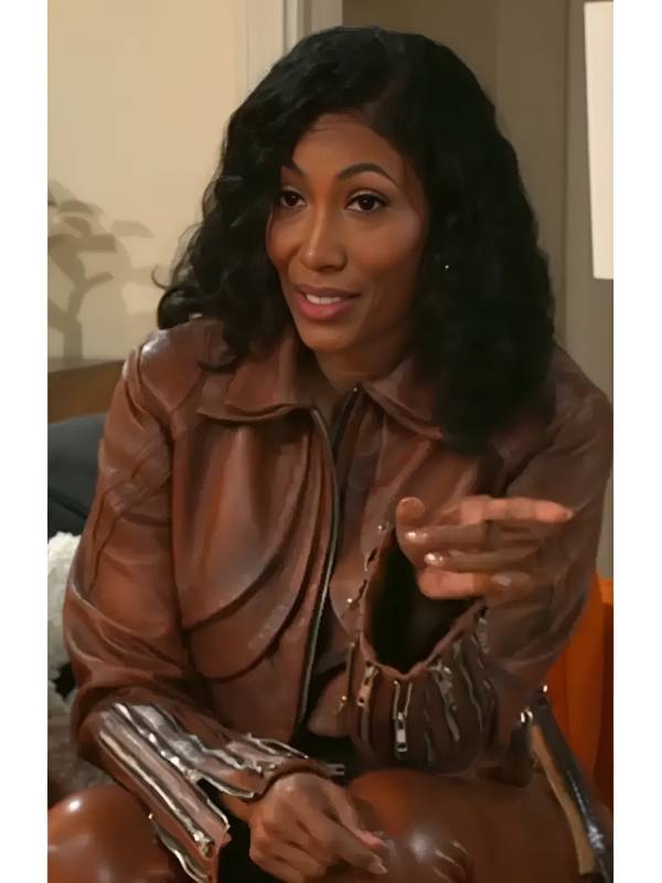 Beyond The Gates 2026 Trisha Mann Cropped Leather Jacket
