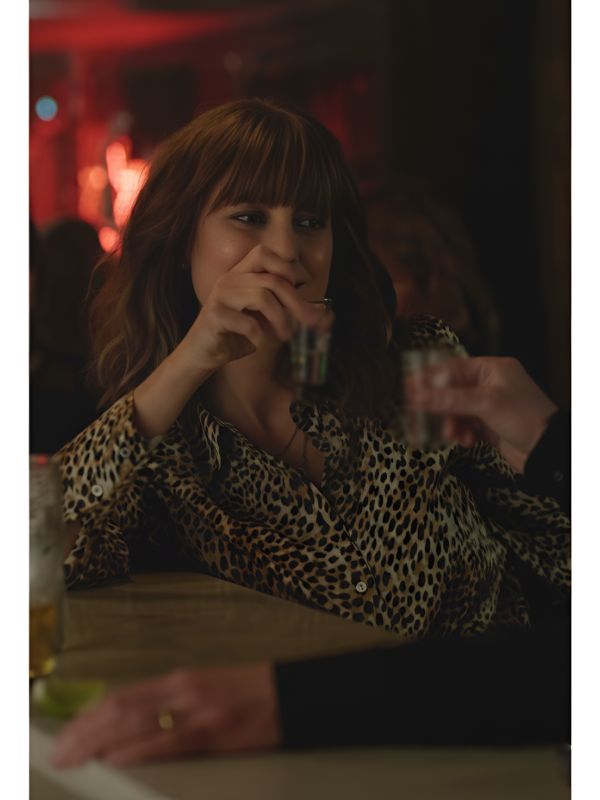 Betrayal 2026 Zahra Ahmadi Leopard Print Shirt - Jacket Hub