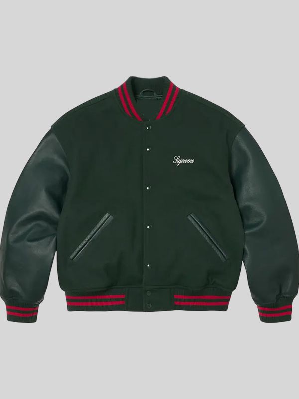 Supreme Cross Varsity Jacket | SS26 Cross Jacket