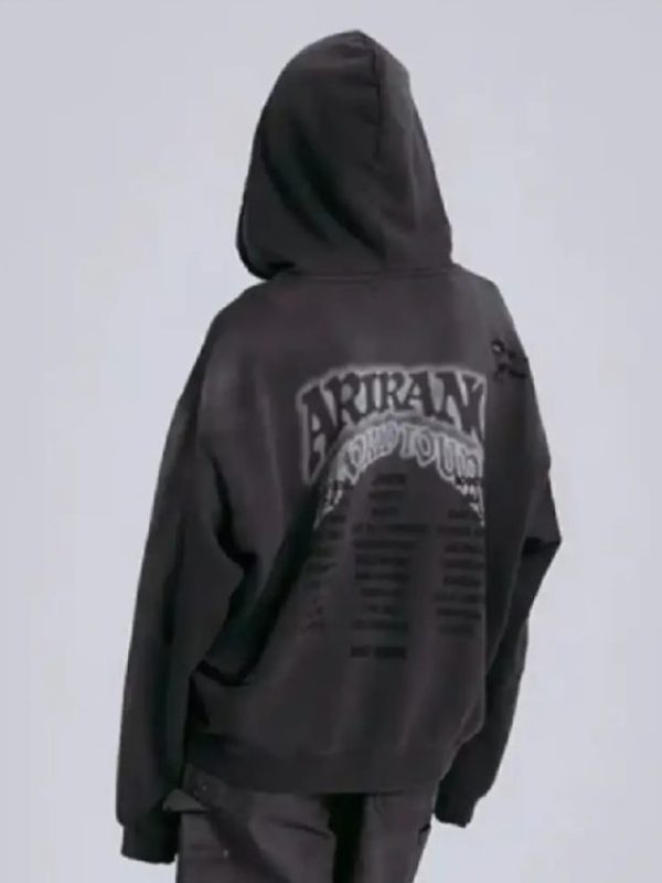 BTS Arirang World Tour Zip Up Hoodie - Jacket Hub