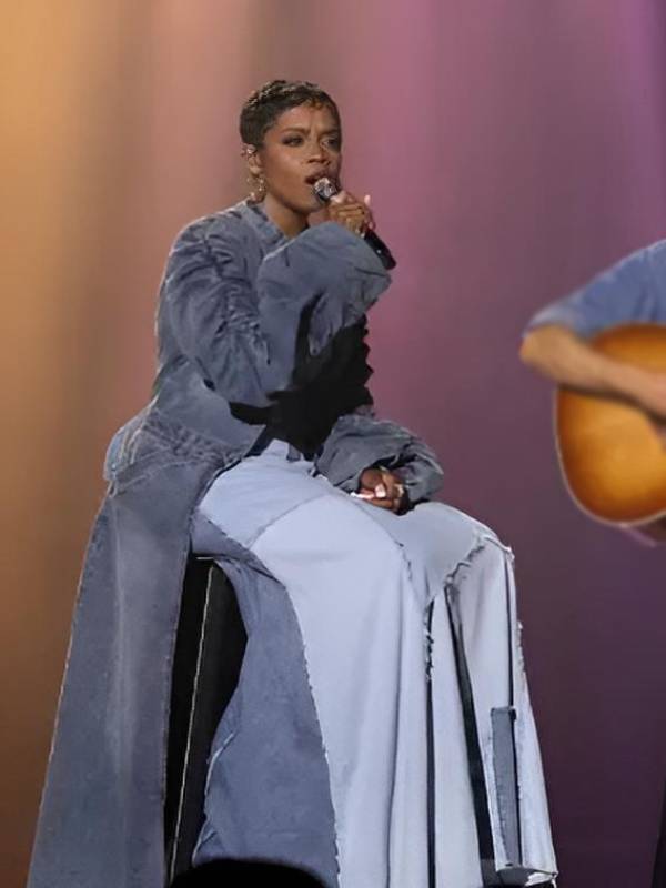 Buy American Idol Season 24 Keyla Richardson Denim Trench Coat