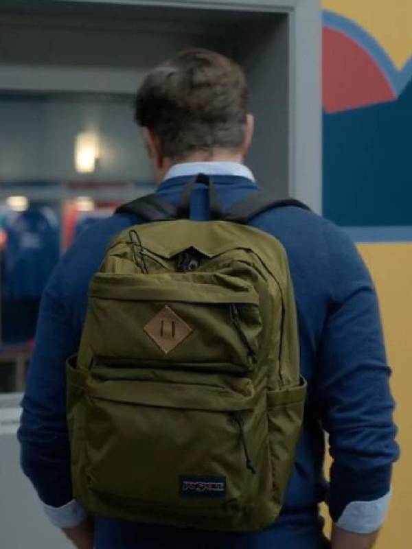 TV-Series Ted Lasso S04 Jason Sudeikis Olive Green Backpack