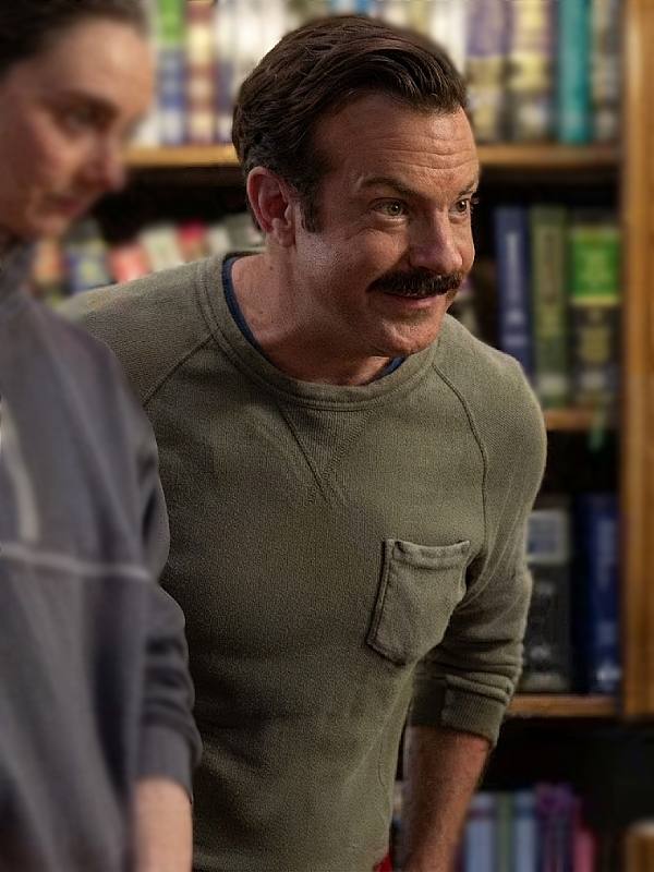 Ted Lasso S04 Jason Sudeikis Green Pocket Sweatshirt
