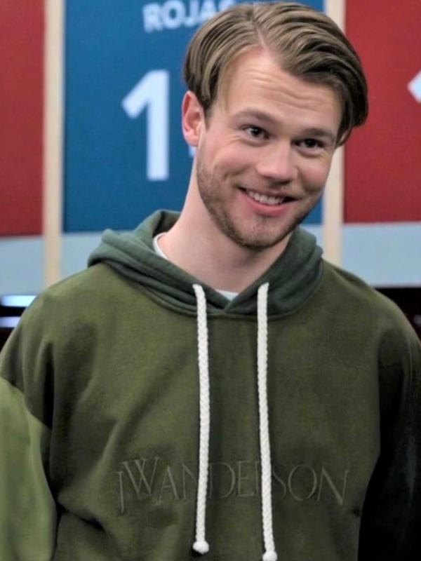 Ted Lasso David Elsendoorn Color Block Hoodie