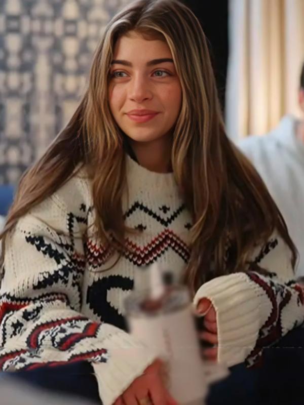 Gia Giudice Next Gen NYC S02 Ski Fairisle Knit Sweater